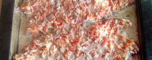 Шаг 14: щуки запеченной в духовке со сметаной и овощами