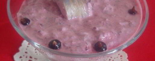 Шаг 5: сельди с черной смородиной