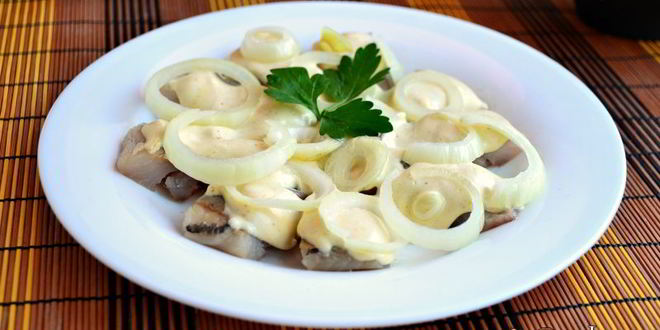 Рецепт сельди в соусе карри