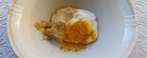 Шаг 1: сельди в соусе карри