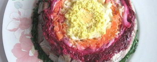 Шаг 8: селедки без шубы теплая зима