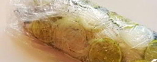 Шаг 2: скумбрии на углях