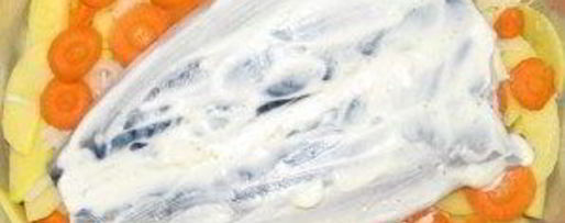 Шаг 9: скумбрии в духовке с картофелем