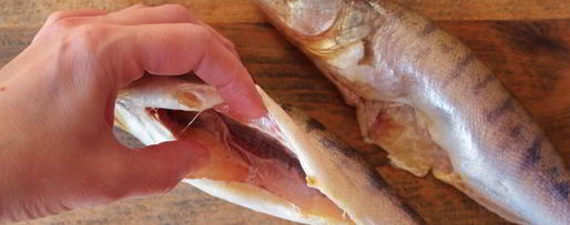 Шаг 1: судак фаршированный