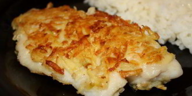 Рецепт тилапии в хрустящей картофельной корочке