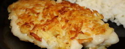 Шаг 7: тилапии в хрустящей картофельной корочке