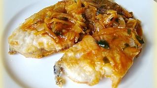 Рецепт Трески под маринадом классически