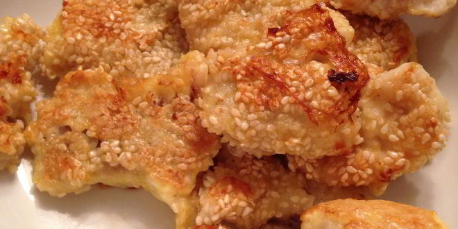 Рецепт трески в кунжуте