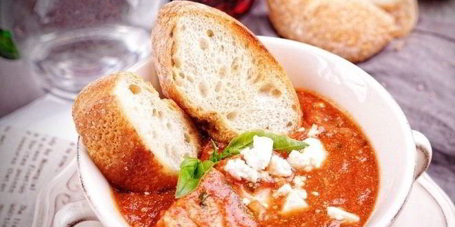 Рецепт трески в томатно-винном соусе