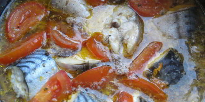 Рецепт тушеной скумбрии