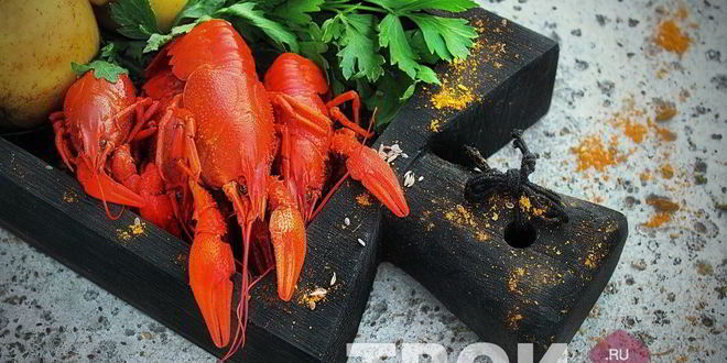 Рецепт вареных раков