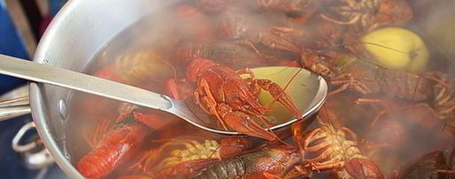 Шаг 3: вареных раков