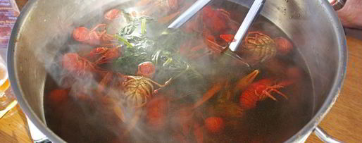 Шаг 4: вареных раков