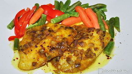 Рецепт Запеченной белой рыбы по-вьетнамски