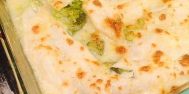 Рецепт запеченной рыбы с брокколи