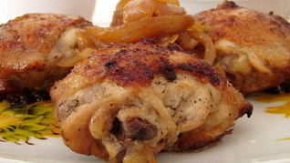 Рецепт Домашнего шашлыка из куриных бедер