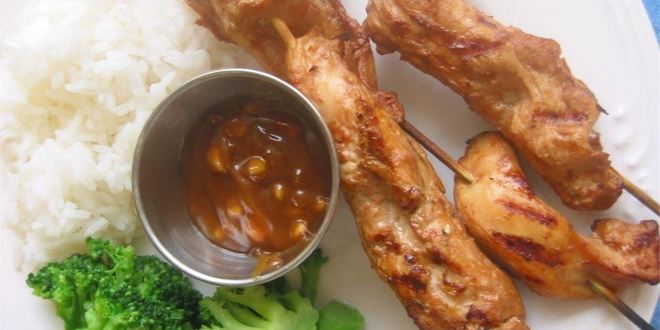 Рецепт индонезийского куриного шашлыка сатай