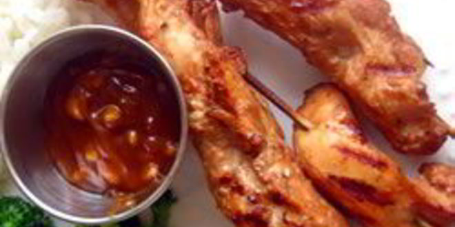 Рецепт индонезийского куриного шашлыка сатай