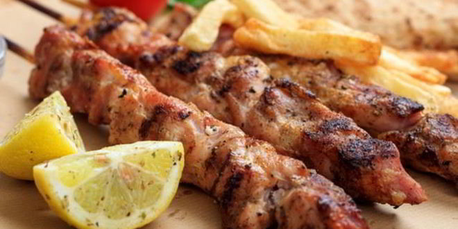 Рецепт куриного шашлыка в медово-лимонном маринаде