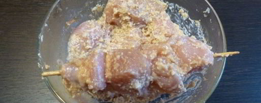 Шаг 5: куриного шашлыка в ореховом маринаде