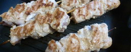 Шаг 6: куриного шашлыка в ореховом маринаде