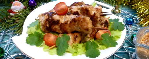 Шаг 7: куриного шашлыка в ореховом маринаде