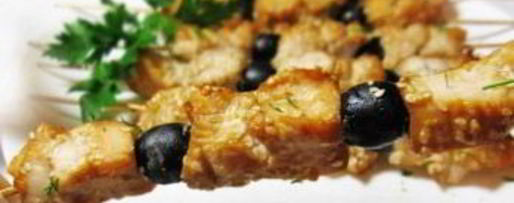 Шаг 5: куриного шашлыка в соевом маринаде с маслинами