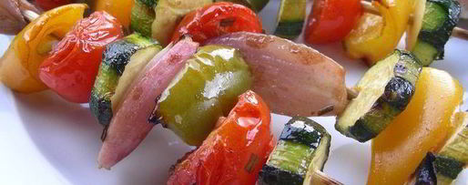 Шаг 7: летних овощных шашлычков-гриля