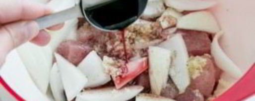 Шаг 3: маринада для шашлыков из свинины