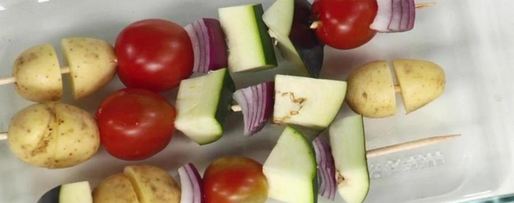 Шаг 2: овощного шашлыка