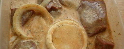 Шаг 2: печеночного шашлыка