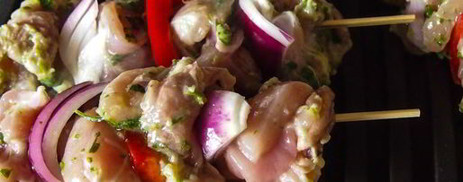 Шаг 6: шашлычков из курицы в пряном маринаде