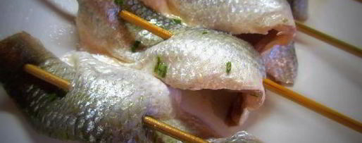 Шаг 2: шашлычков из рыбы с медом и розмарином