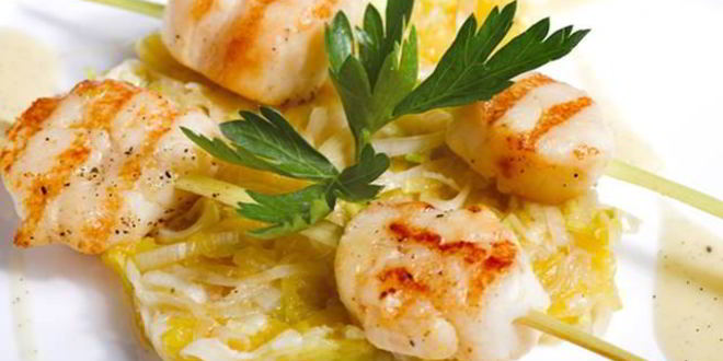 Рецепт шашлычков из трески с кокосовым карри