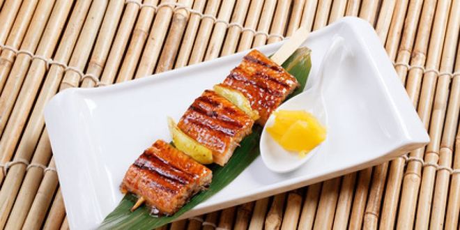 Рецепт шашлычка из угря