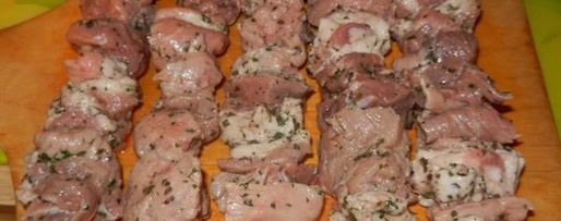 Шаг 3: шашлычка с запечеными фаршированными репками