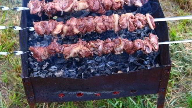 Рецепт Шашлыка из баранины в гранатовом соке