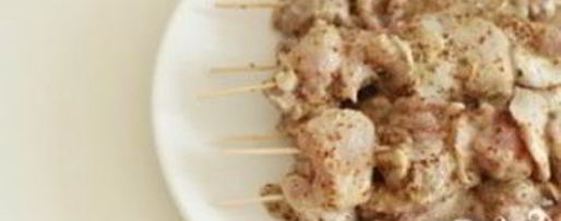 Шаг 2: шашлыка из бедра индейки