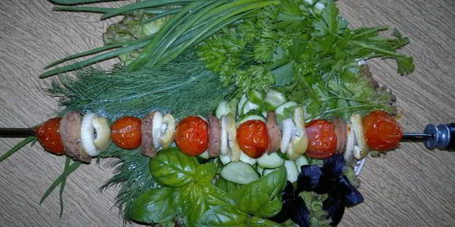 Рецепт шашлыка из бычьих яиц в духовке