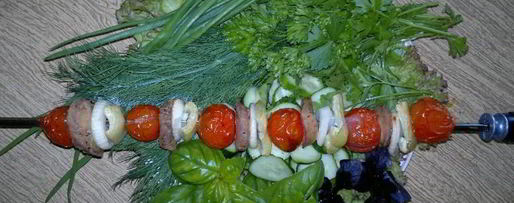 Шаг 11: шашлыка из бычьих яиц в духовке