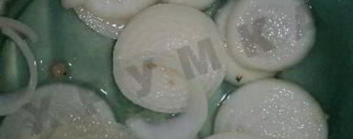 Шаг 7: шашлыка из бычьих яиц в духовке