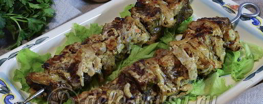 Шаг 7: шашлыка из говядины в духовке