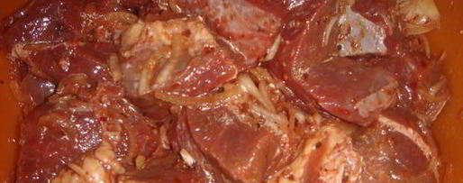 Шаг 3: шашлыка из говядины