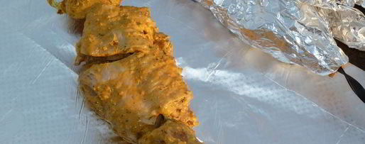 Шаг 3: шашлыка из индейки