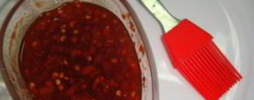 Шаг 5: шашлыка из креветок на шпажках