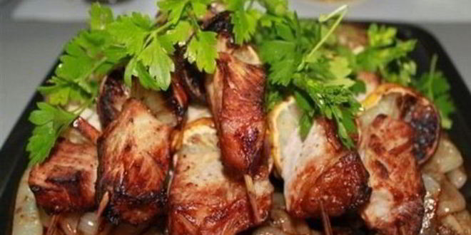 Рецепт шашлыка из куриного филе в аэрогриле