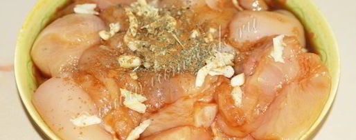 Шаг 3: шашлыка из курицы в духовке