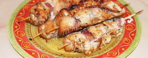 Шаг 6: шашлыка из курицы в духовке