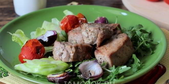 Рецепт шашлыка из рыбы на мангале