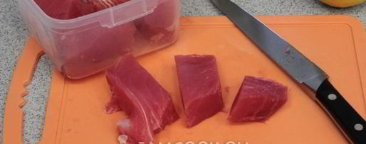 Шаг 3: шашлыка из рыбы на мангале